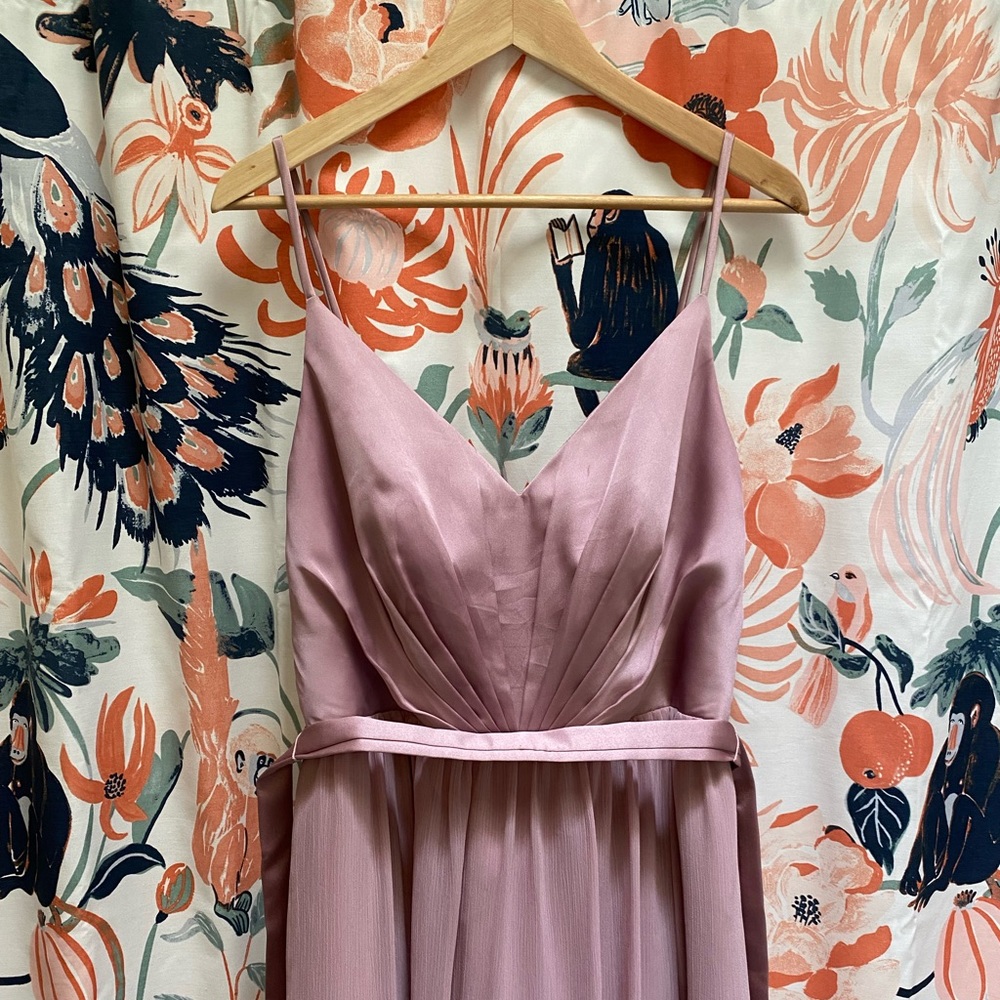 White by Vera Wang Bridesmaids Dress in Quartz